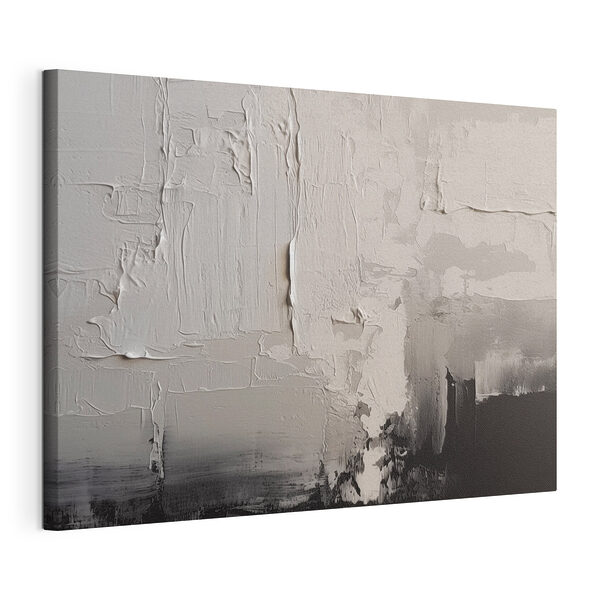 Wandbilder Weiße und schwarze Wand