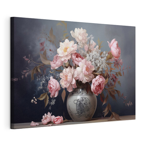 Wandbilder Vase mit Blumen