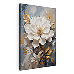 Wandbilder Zarte Blume gegen weichen Hintergrund