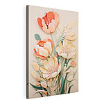Wandbilder Ausgeschnittenes Papier mit Blumen