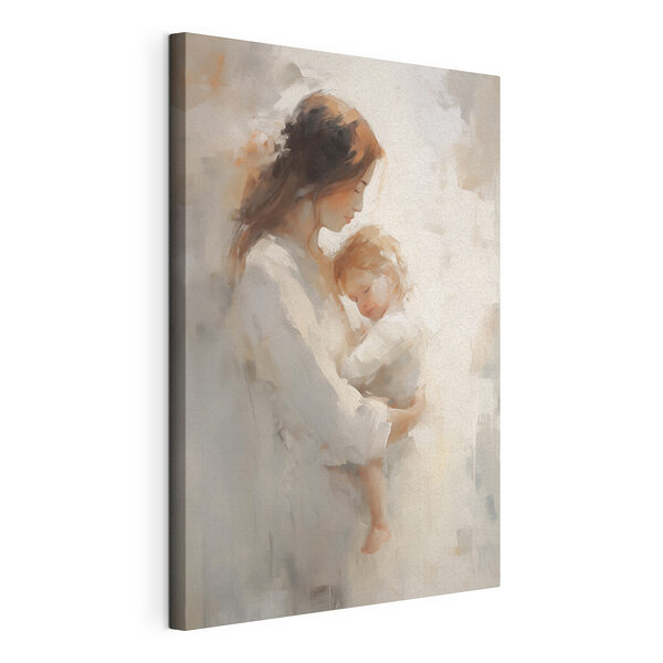 Wandbilder Gemälde einer Frau, die ein Baby hält (Artikelnummer: s44285) Wandbilder Wandbilder Gemälde einer Frau, die ein Baby hält (Artikelnummer: s44285)