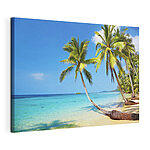 Wandbilder Palmen am Strand