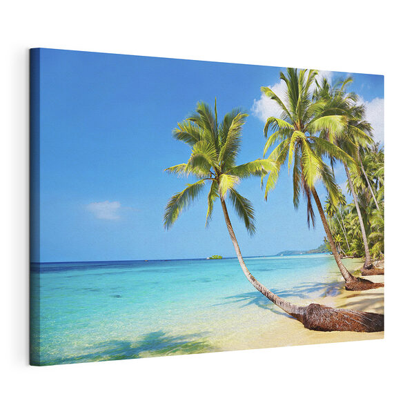 Wandbilder Palmen am Strand