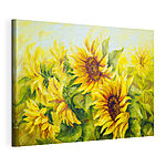 Wandbilder Gemälde von Sonnenblumen
