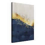 Wandbilder Canvas prints Ocean meets sparkling sunrise waves
