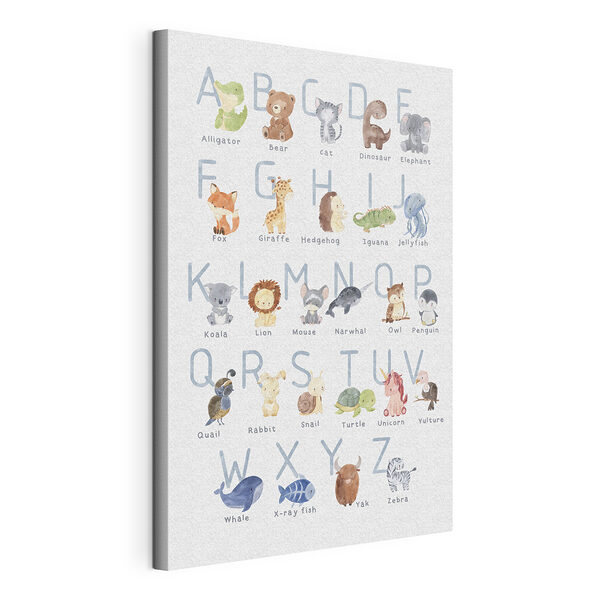 Wandbilder Bezaubernde Alphabet-Tiere für Kinder (Artikelnummer: s34897) Wandbilder Wandbilder Bezaubernde Alphabet-Tiere für Kinder (Artikelnummer: s34897)