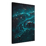 Wandbilder Galaxie im Weltraum mit Sternen