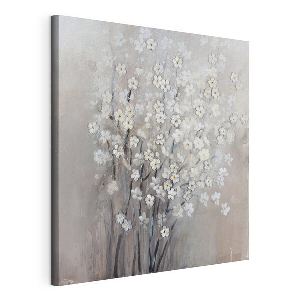 Wandbilder Wandbilder Malerei von weißen Blumen (Artikelnummer: s36278)