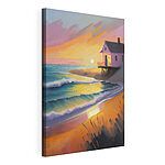 Wandbilder Haus am Strand