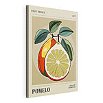 Wandbilder Pomelo-Kunst mit leuchtenden Farben