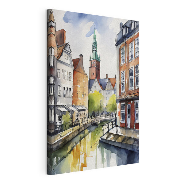 Wandbilder Charmante Kanalszene mit historischen Gebäuden (Artikelnummer: s36682) Wandbilder Wandbilder Charmante Kanalszene mit historischen Gebäuden (Artikelnummer: s36682)
