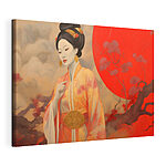 Wandbilder Frau im Kimono