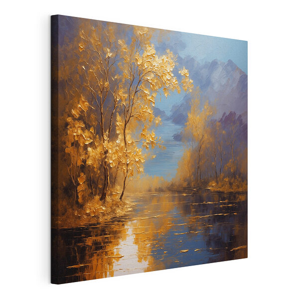 Wandbilder Gemälde eines Baumes mit orangefarbenen Blättern (Artikelnummer: s37804) Wandbilder Wandbilder Gemälde eines Baumes mit orangefarbenen Blättern (Artikelnummer: s37804)