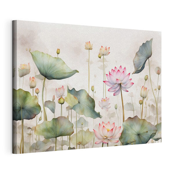 Wandbilder Lotusblumen inmitten der beruhigenden Natur (Artikelnummer: s38180) Wandbilder Wandbilder Lotusblumen inmitten der beruhigenden Natur (Artikelnummer: s38180)