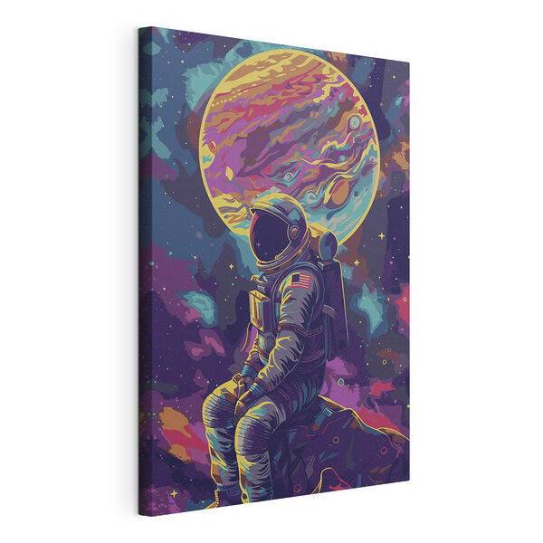 Wandbilder Ein Astronaut im Weltraum