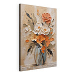 Wandbilder Gemälde von Blumen in einer Vase