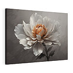 Wandbilder Elegante Blüte in monochromen Tönen