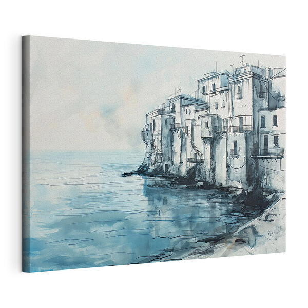 Wandbilder Aquarell eines Gebäudes in der Nähe eines Gewässers (Artikelnummer: s39323) Wandbilder Wandbilder Aquarell eines Gebäudes in der Nähe eines Gewässers (Artikelnummer: s39323)