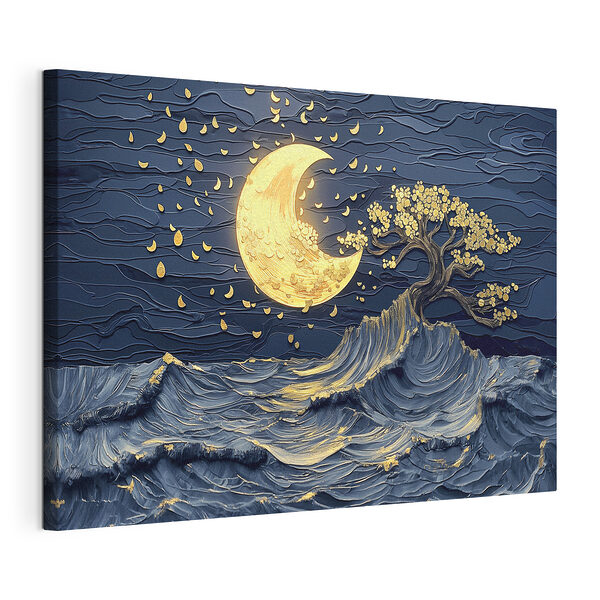 Wandbilder Mond und Baum am Himmel (Artikelnummer: s39449) Wandbilder Wandbilder Mond und Baum am Himmel (Artikelnummer: s39449)