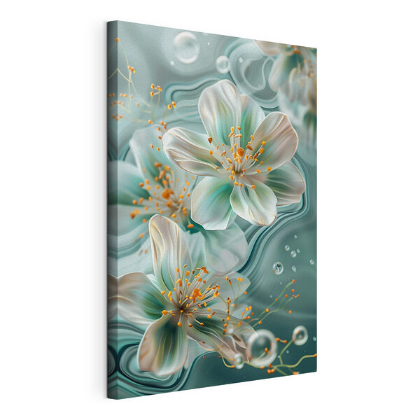 Wandbilder Zarte Blüten im fließenden Wasser (Artikelnummer: s39790) Wandbilder Wandbilder Zarte Blüten im fließenden Wasser (Artikelnummer: s39790)