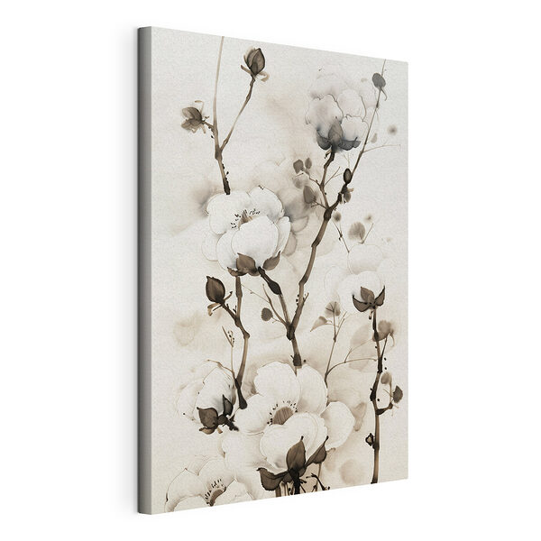 Wandbilder Wandbilder Elegante monochrome botanische Illustration (Artikelnummer: s39805)