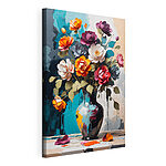 Wandbilder Vase mit Blumen darin