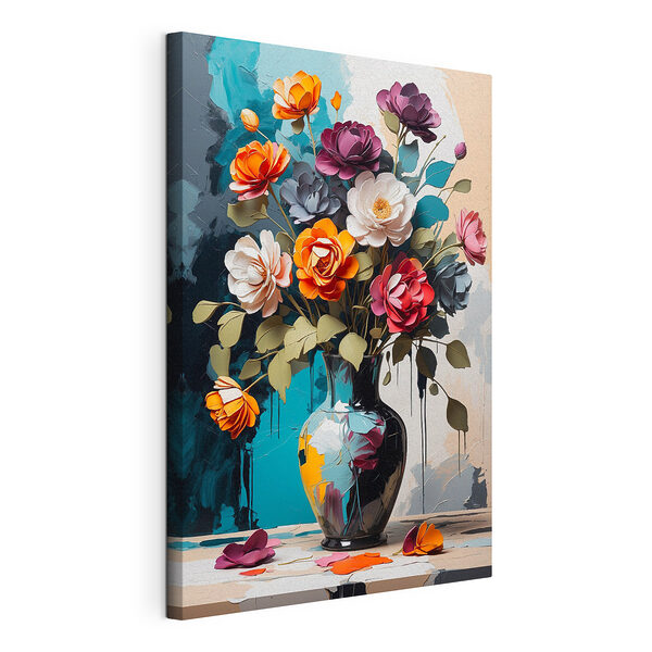Wandbilder Wandbilder Vase mit Blumen darin (Artikelnummer: s39843)