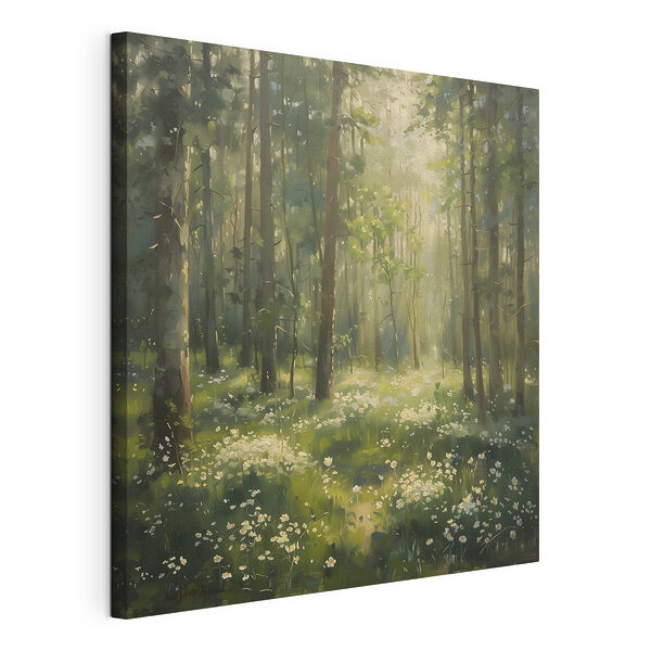 Wandbilder Wald mit Bäumen und Blumen (Artikelnummer: s40226) Wandbilder Wandbilder Wald mit Bäumen und Blumen (Artikelnummer: s40226)