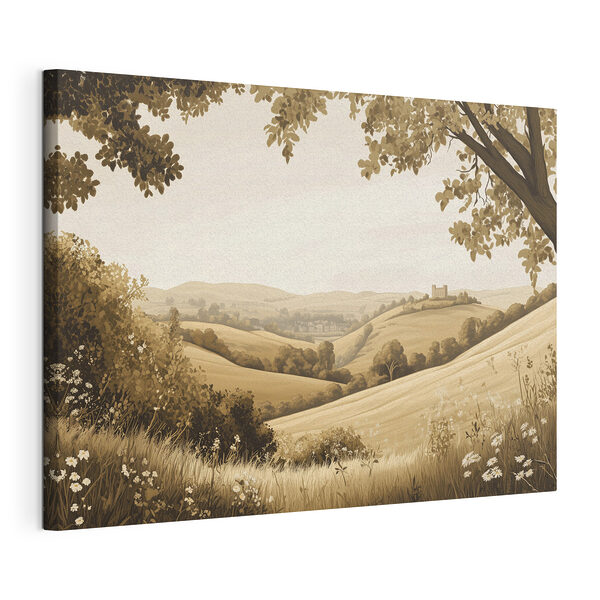 Wandbilder Landschaft mit Hügeln und Bäumen (Artikelnummer: s40230) Wandbilder Wandbilder Landschaft mit Hügeln und Bäumen (Artikelnummer: s40230)