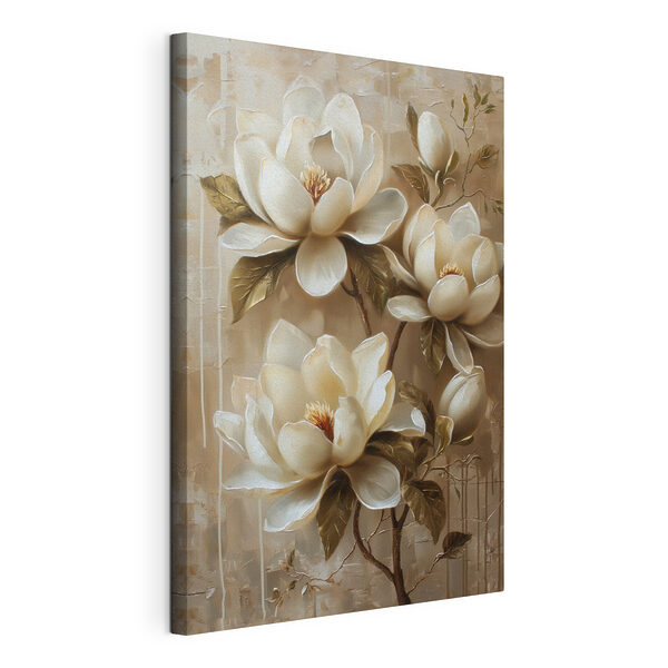 Wandbilder Wandbilder Malerei von weißen Blumen (Artikelnummer: s40263)