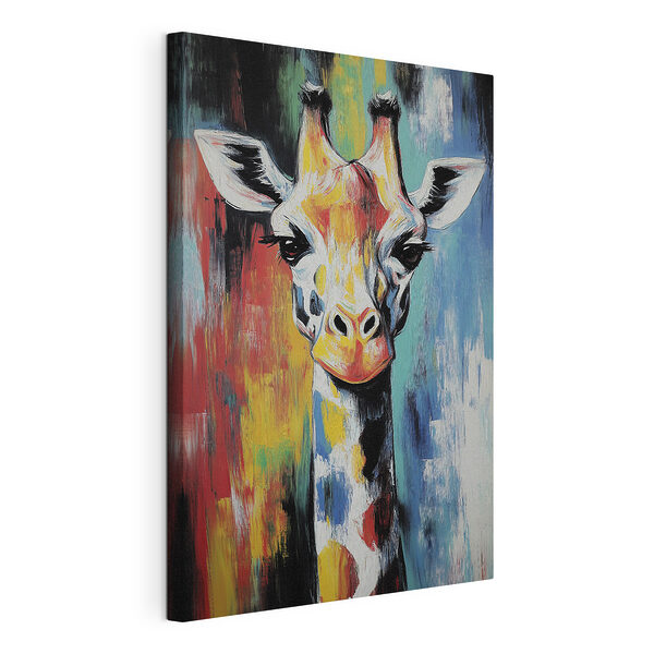Gemälde einer Giraffe Wandbilder Gemälde einer Giraffe