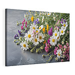 Wandbilder Gruppe von bunten Blumen