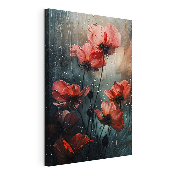 Wandbilder Vom Regen geküsste Blüten umarmen den Sturm (Artikelnummer: s40412) Wandbilder Wandbilder Vom Regen geküsste Blüten umarmen den Sturm (Artikelnummer: s40412)