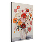 Wandbilder Gemälde von Blumen in einer Vase