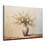 Wandbilder Gemälde von Blumen in einer Vase