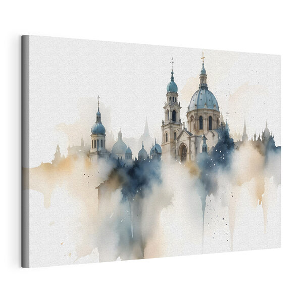 Wandbilder Gebäude mit Kuppeln und einem weißen Himmel (Artikelnummer: s40576) Wandbilder Wandbilder Gebäude mit Kuppeln und einem weißen Himmel (Artikelnummer: s40576)
