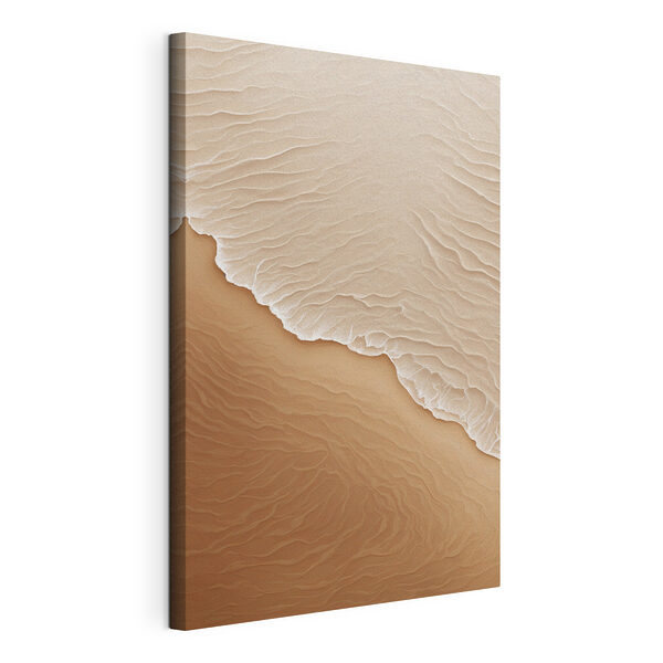 Sandstrand mit Wellen Wandbilder Sandstrand mit Wellen