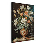Wandbilder Gemälde von Blumen in einer Vase