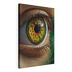 Wandbilder Sunburst-Iris, Fenster zur Seele