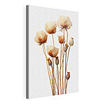 Wandbilder Gruppe von Blumen mit Knospen