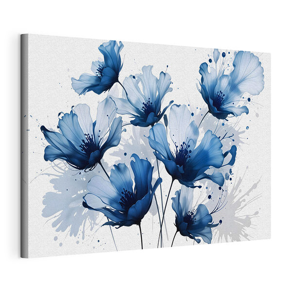 Wandbilder Gruppe von blauen Blumen (Artikelnummer: s41082) Wandbilder Wandbilder Gruppe von blauen Blumen (Artikelnummer: s41082)
