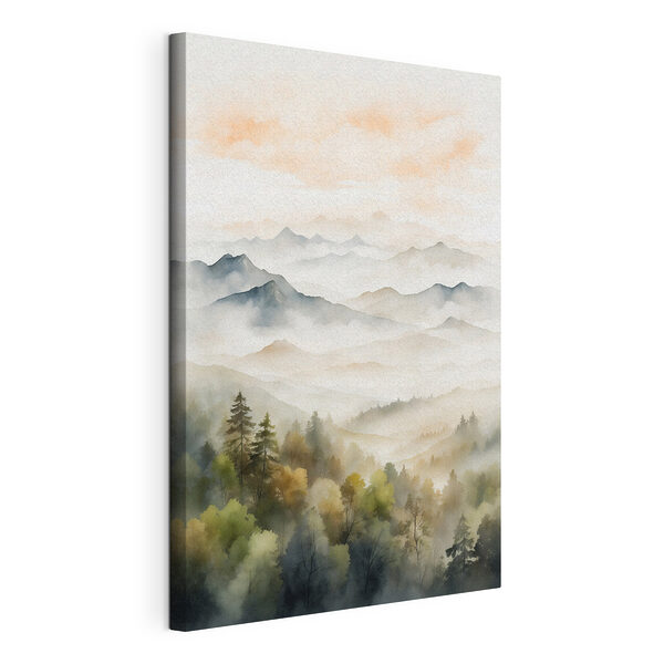 Wandbilder Aquarellmalerei von Bergen und Bäumen (Artikelnummer: s41781) Wandbilder Wandbilder Aquarellmalerei von Bergen und Bäumen (Artikelnummer: s41781)