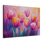 Wandbilder Gemälde von Tulpen