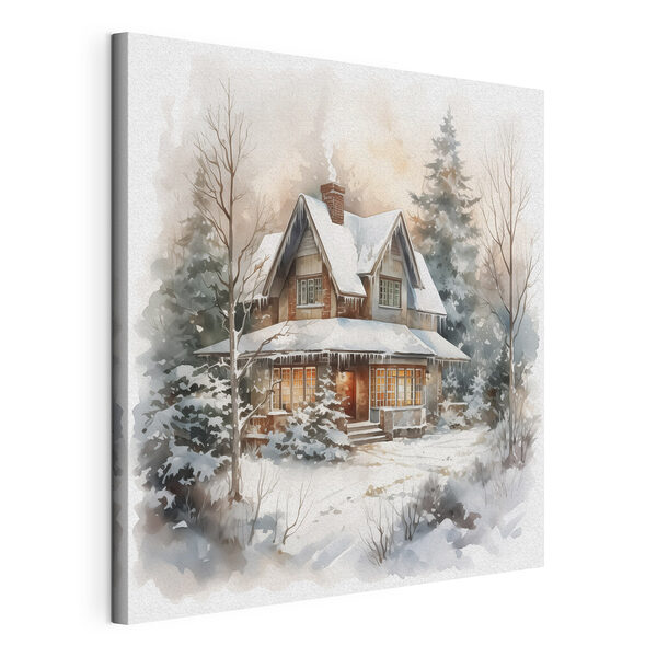 Wandbilder Haus im Schnee (Artikelnummer: s42137) Wandbilder Wandbilder Haus im Schnee (Artikelnummer: s42137)