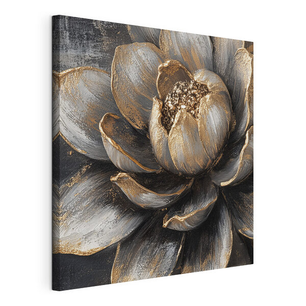 Elegante Blume mit kunstvollen Details Wandbilder Elegante Blume mit kunstvollen Details