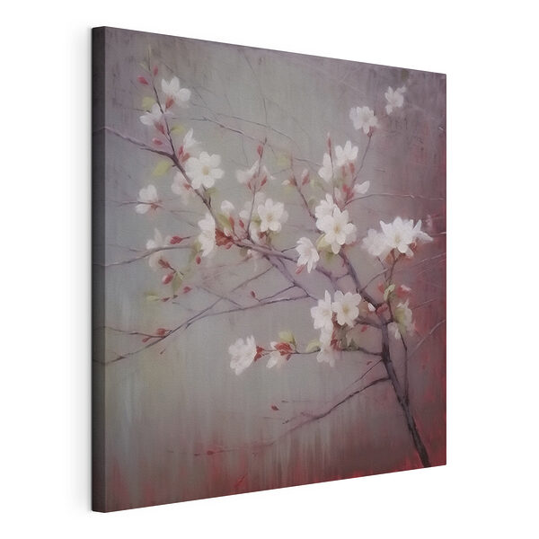 Wandbilder Wandbilder Weiße Blüten auf einem Zweig (Artikelnummer: s42339)
