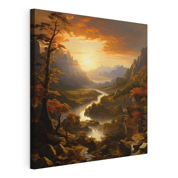 Wandbilder Fluss, der durch ein Tal fließt (Artikelnummer: s42385) Wandbilder Wandbilder Fluss, der durch ein Tal fließt (Artikelnummer: s42385)