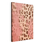 Wandbilder Rosa und braun geflecktes Tierfell