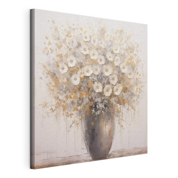 Gemälde von Blumen in einer Vase Wandbilder Gemälde von Blumen in einer Vase