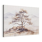 Wandbilder Aquarell eines Baumes